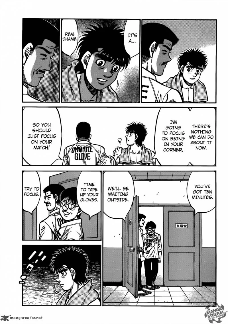 Hajime no Ippo Chapter 1030 page 5