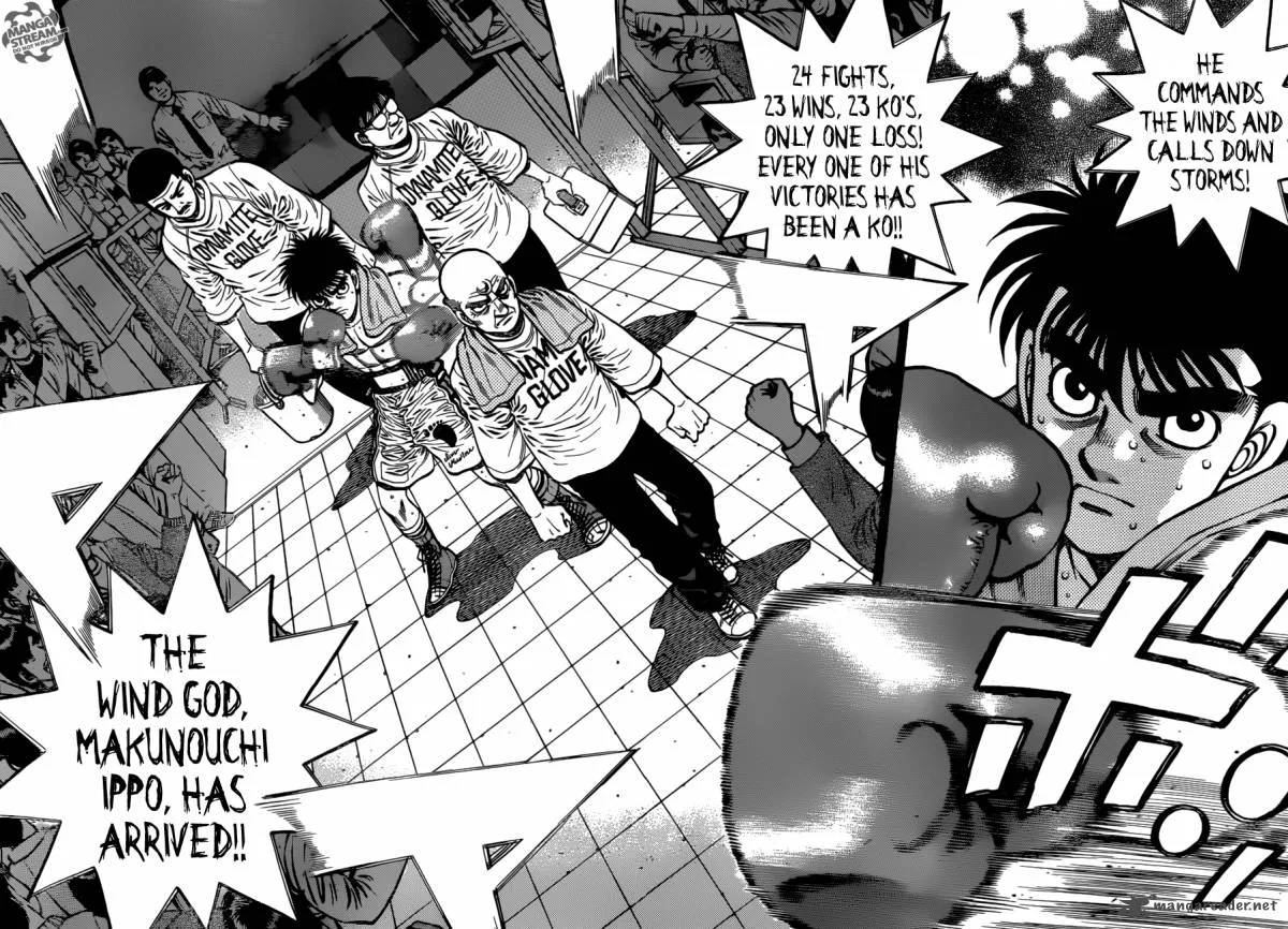 Hajime no Ippo Chapter 1031 page 9