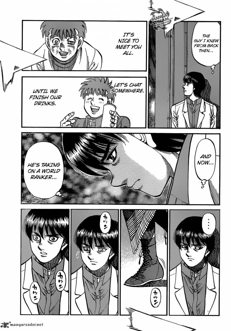 Hajime no Ippo Chapter 1031 page 11