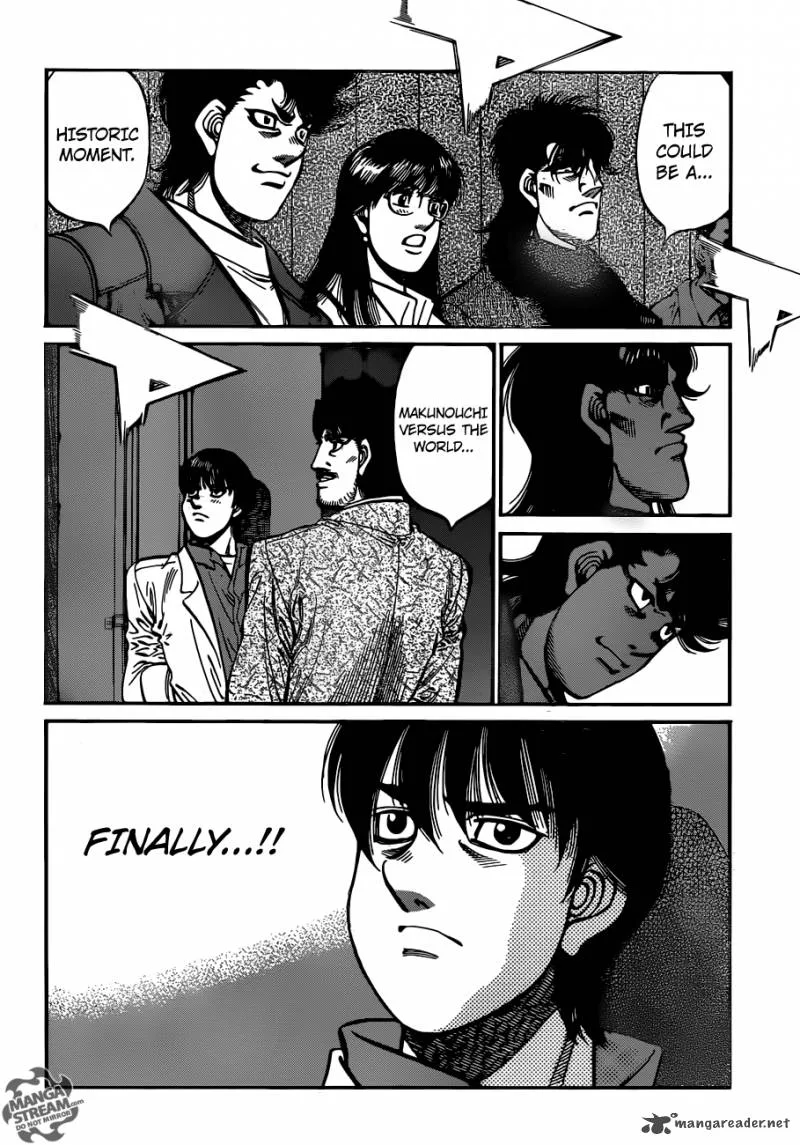 Hajime no Ippo Chapter 1031 page 5