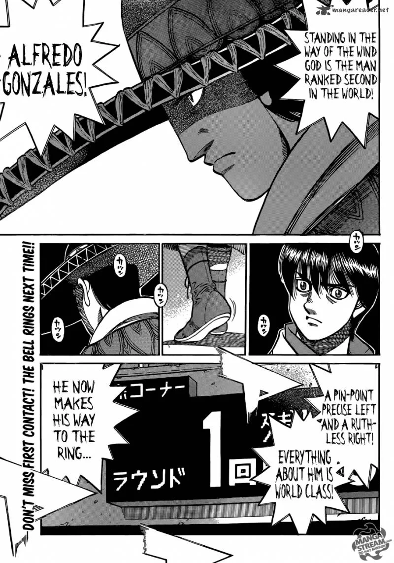 Hajime no Ippo Chapter 1031 page 13