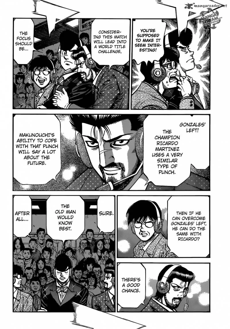 Hajime no Ippo Chapter 1031 page 3