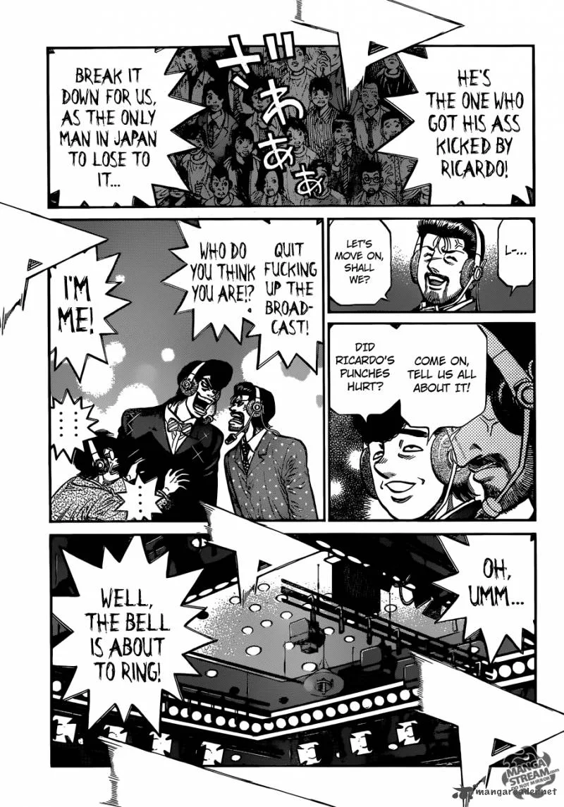 Hajime no Ippo Chapter 1031 page 4