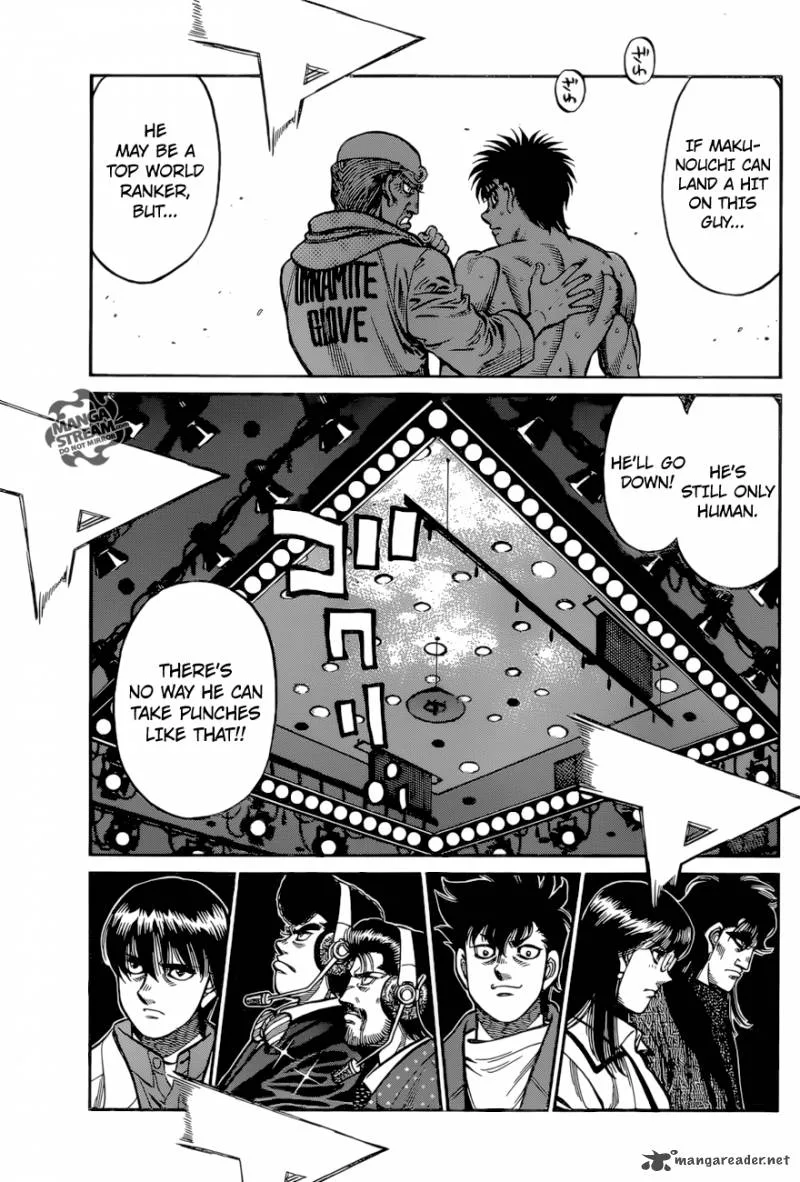 Hajime no Ippo Chapter 1032 page 13