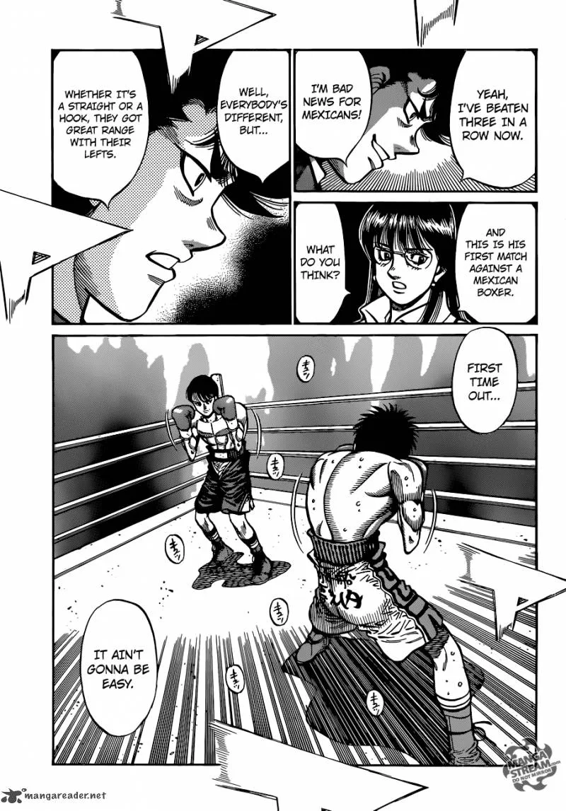 Hajime no Ippo Chapter 1032 page 21