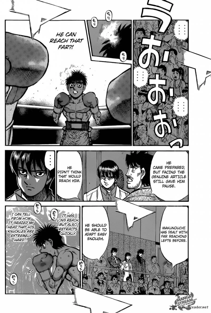 Hajime no Ippo Chapter 1033 page 3