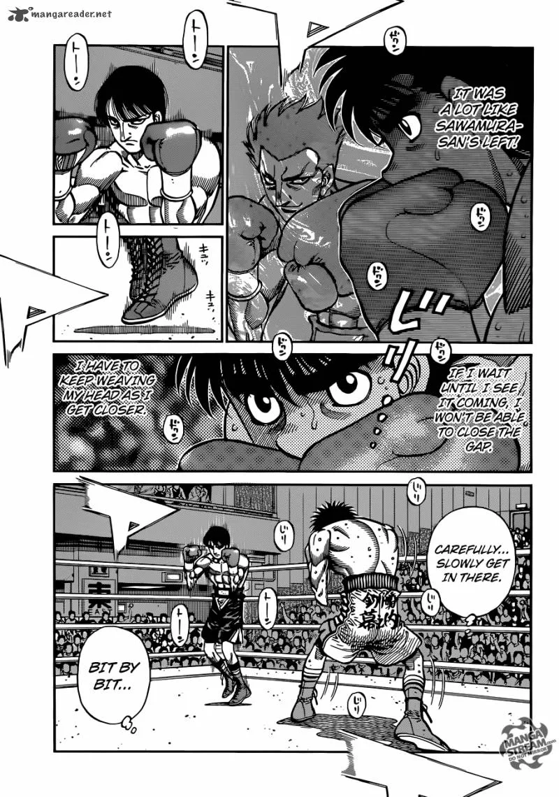 Hajime no Ippo Chapter 1033 page 4