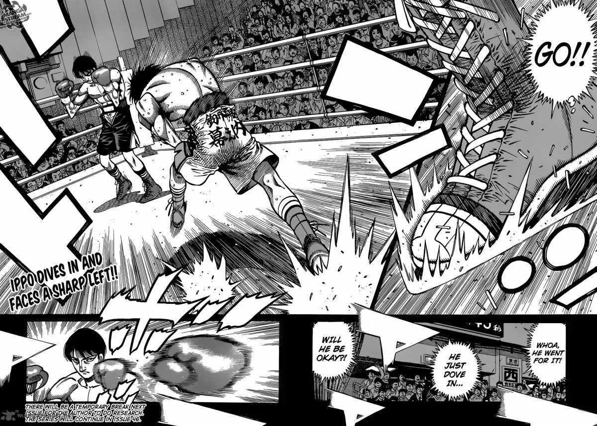 Hajime no Ippo Chapter 1033 page 11