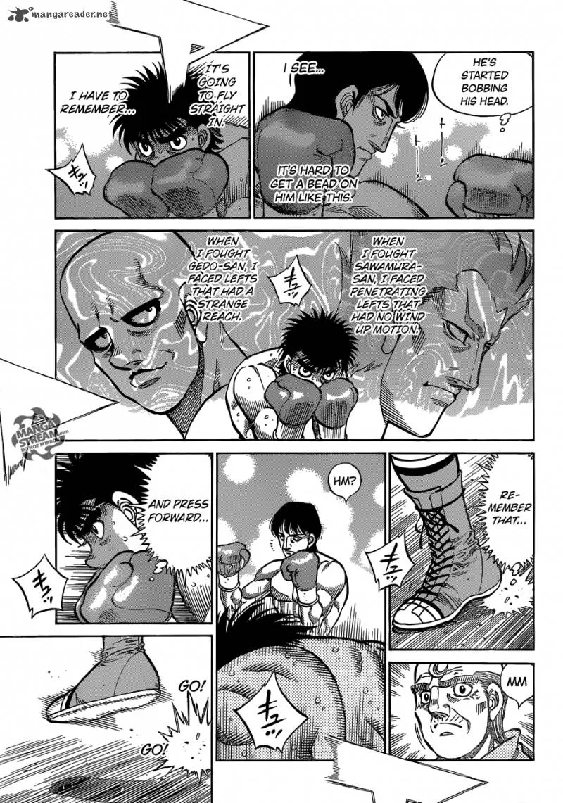 Hajime no Ippo Chapter 1033 page 10