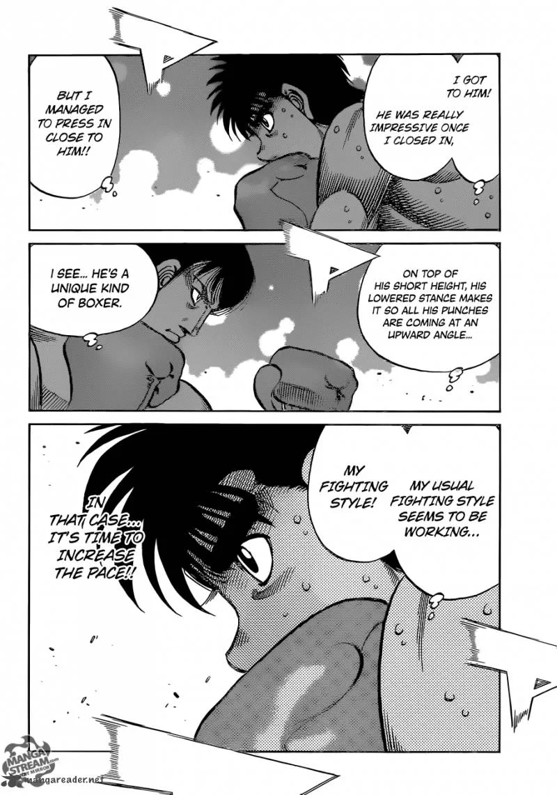 Hajime no Ippo Chapter 1035 page 12