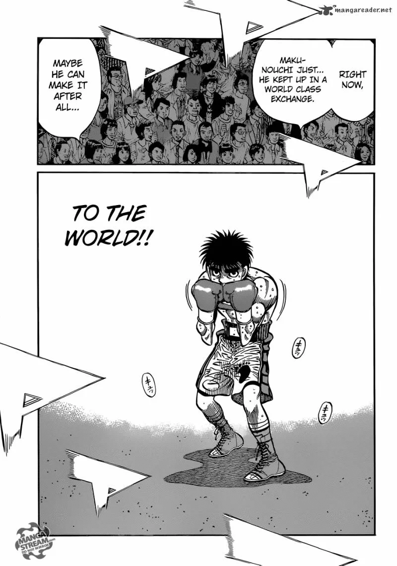 Hajime no Ippo Chapter 1035 page 11