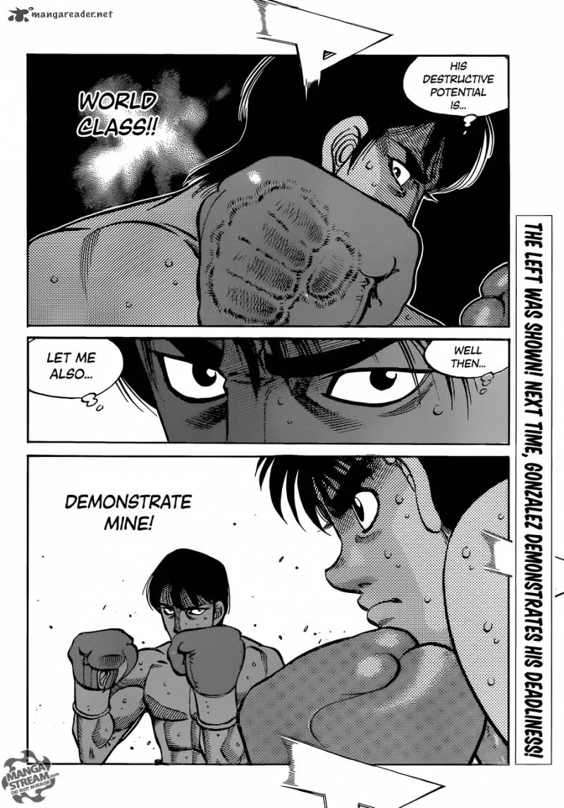 Hajime no Ippo Chapter 1035 page 18