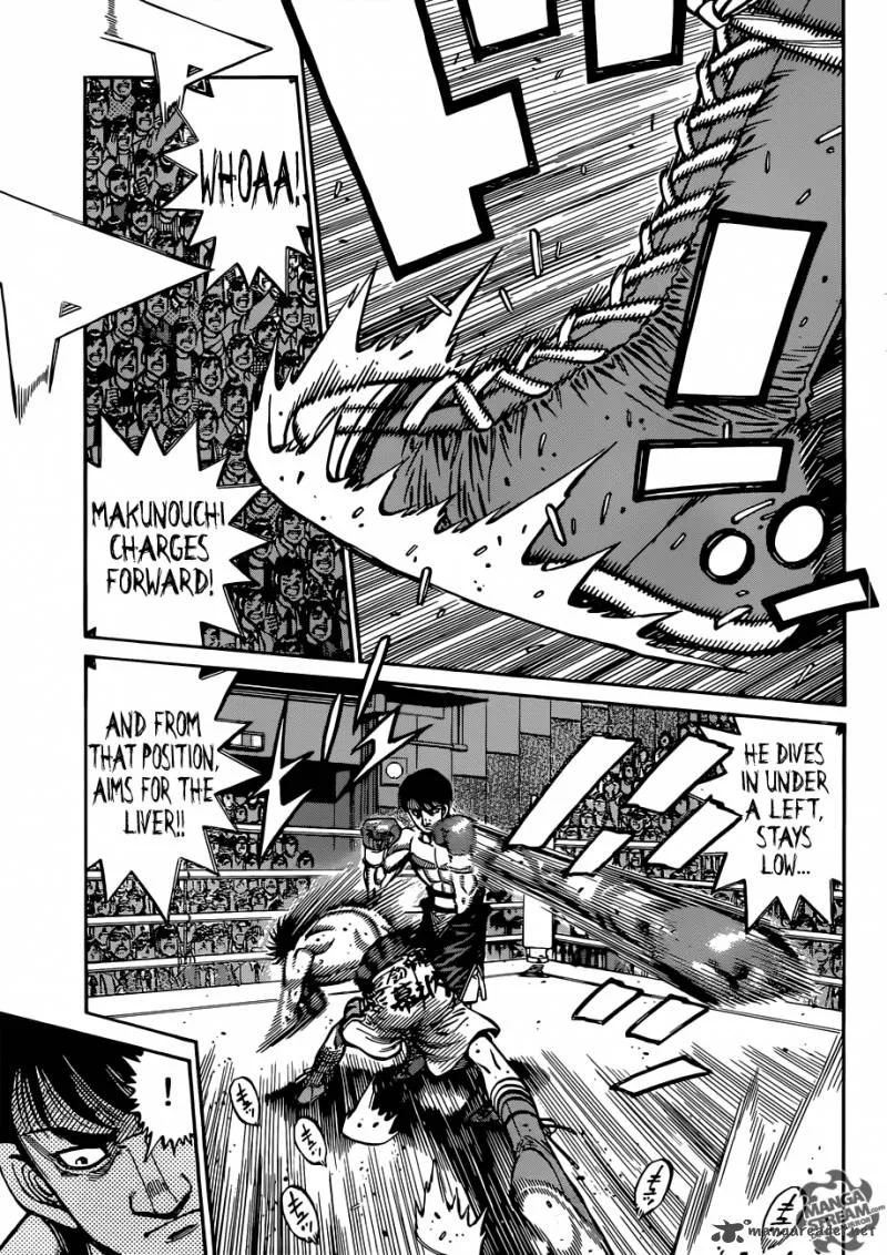 Hajime no Ippo Chapter 1035 page 15