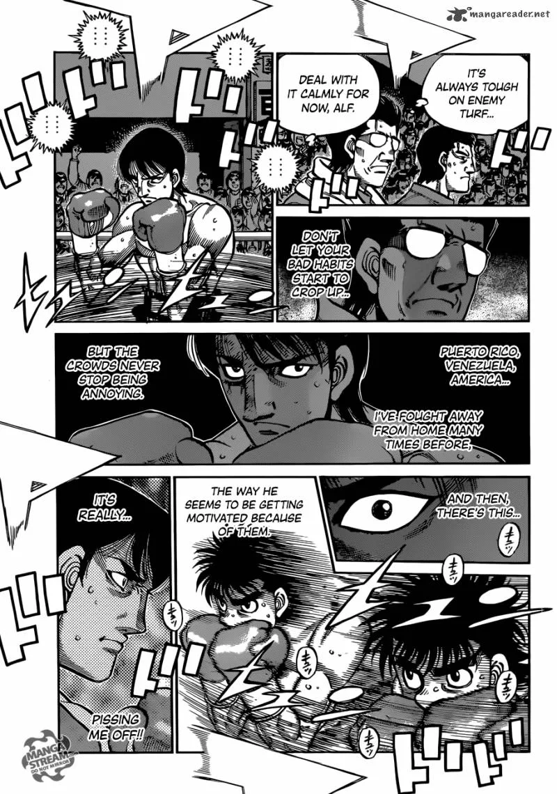 Hajime no Ippo Chapter 1036 page 9