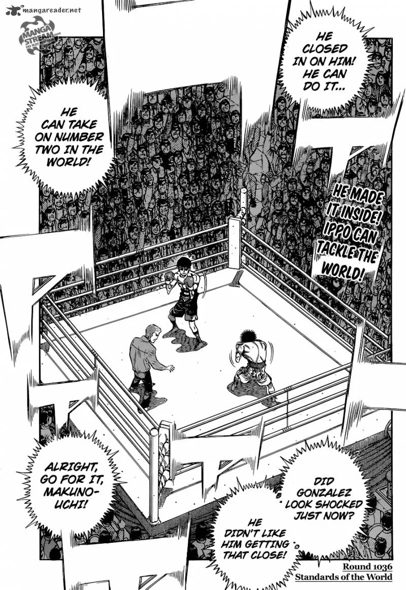 Hajime no Ippo Chapter 1036 page 4