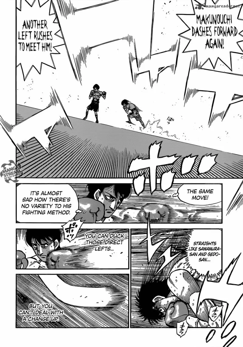 Hajime no Ippo Chapter 1037 page 15