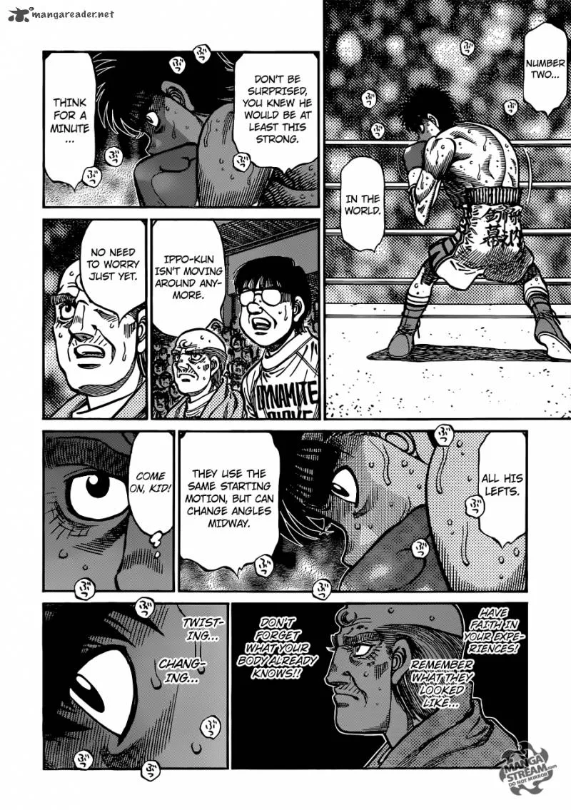 Hajime no Ippo Chapter 1037 page 13