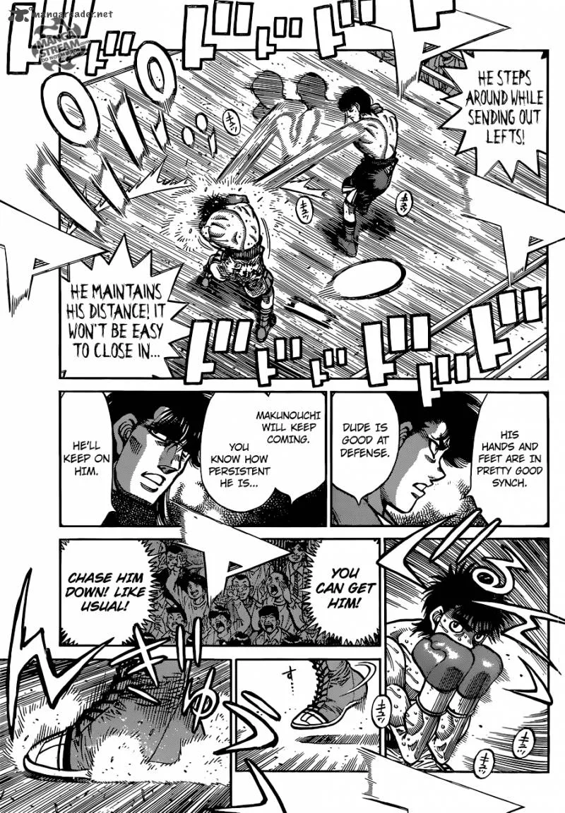 Hajime no Ippo Chapter 1037 page 3