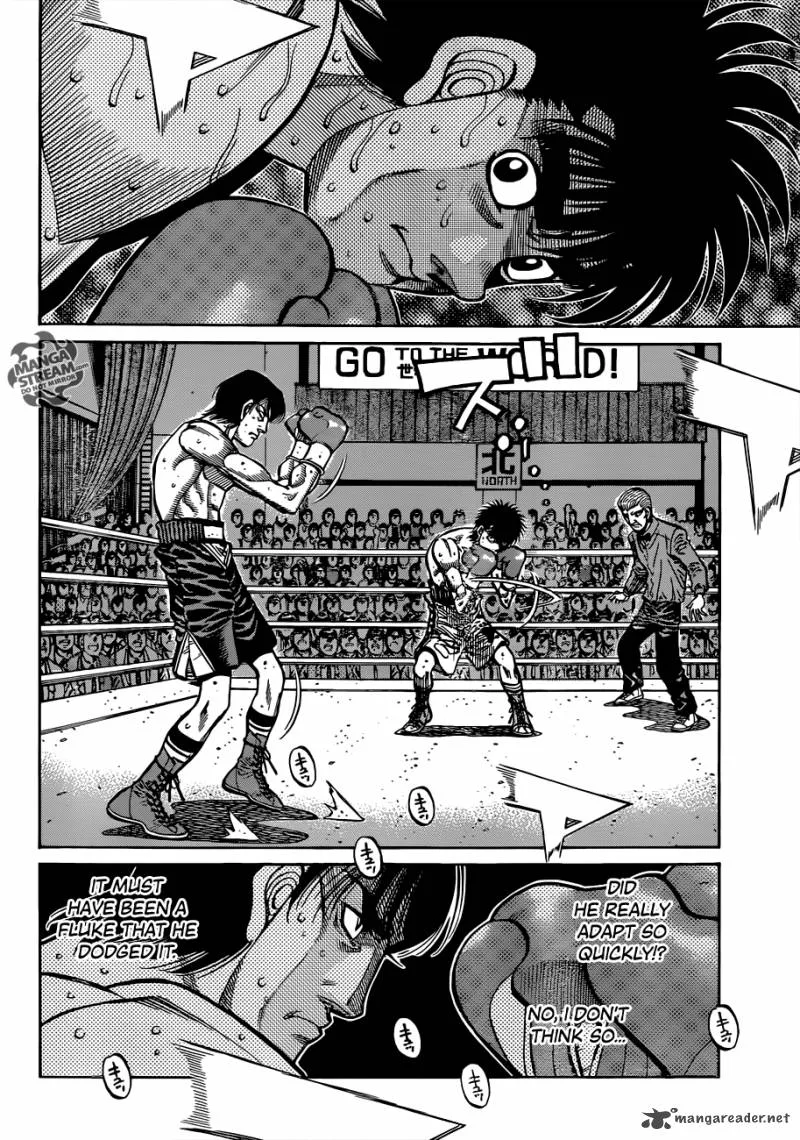 Hajime no Ippo Chapter 1038 page 4
