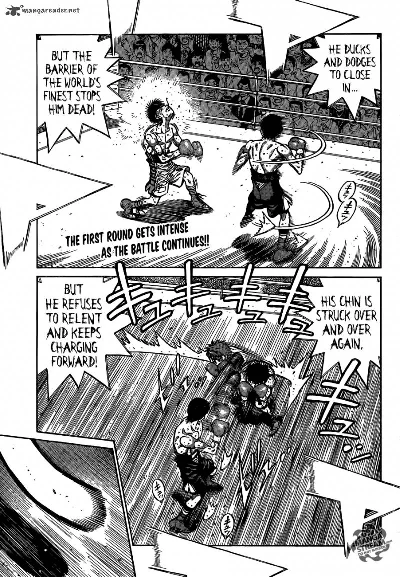 Hajime no Ippo Chapter 1039 page 1