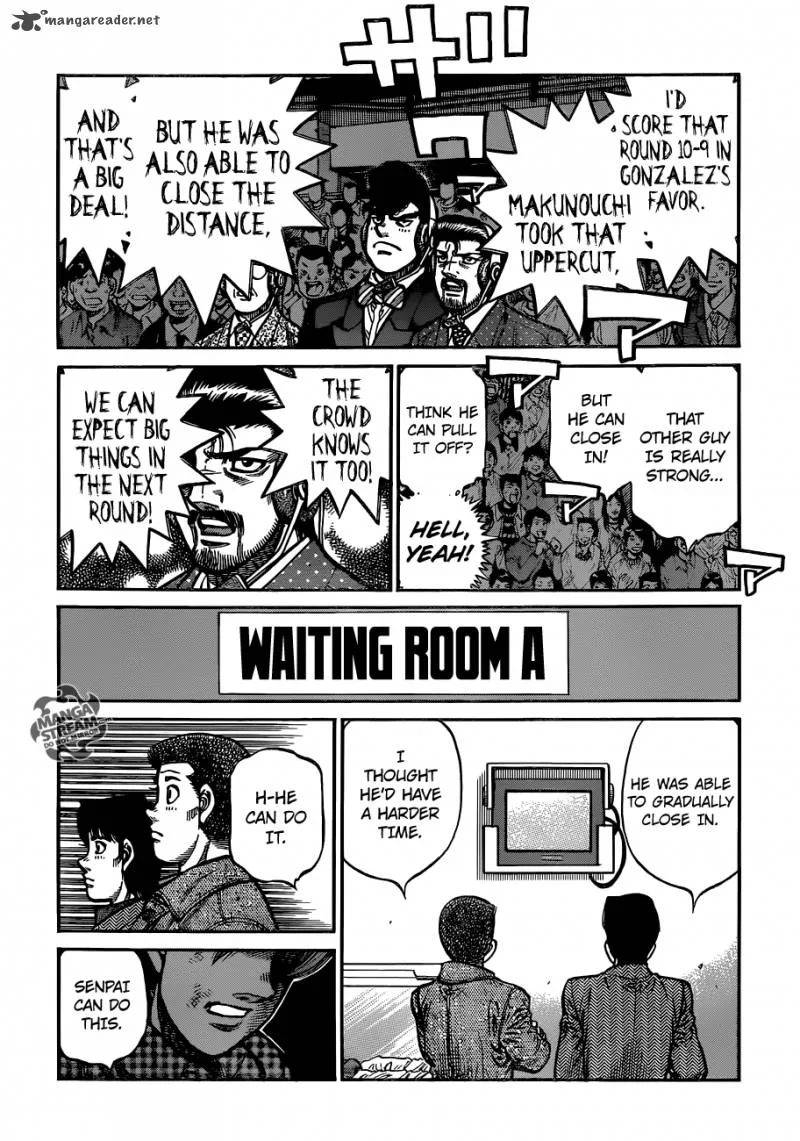 Hajime no Ippo Chapter 1039 page 15