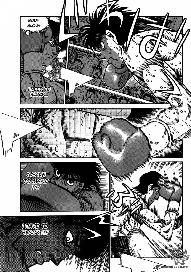 Hajime no Ippo Chapter 1039 page 8