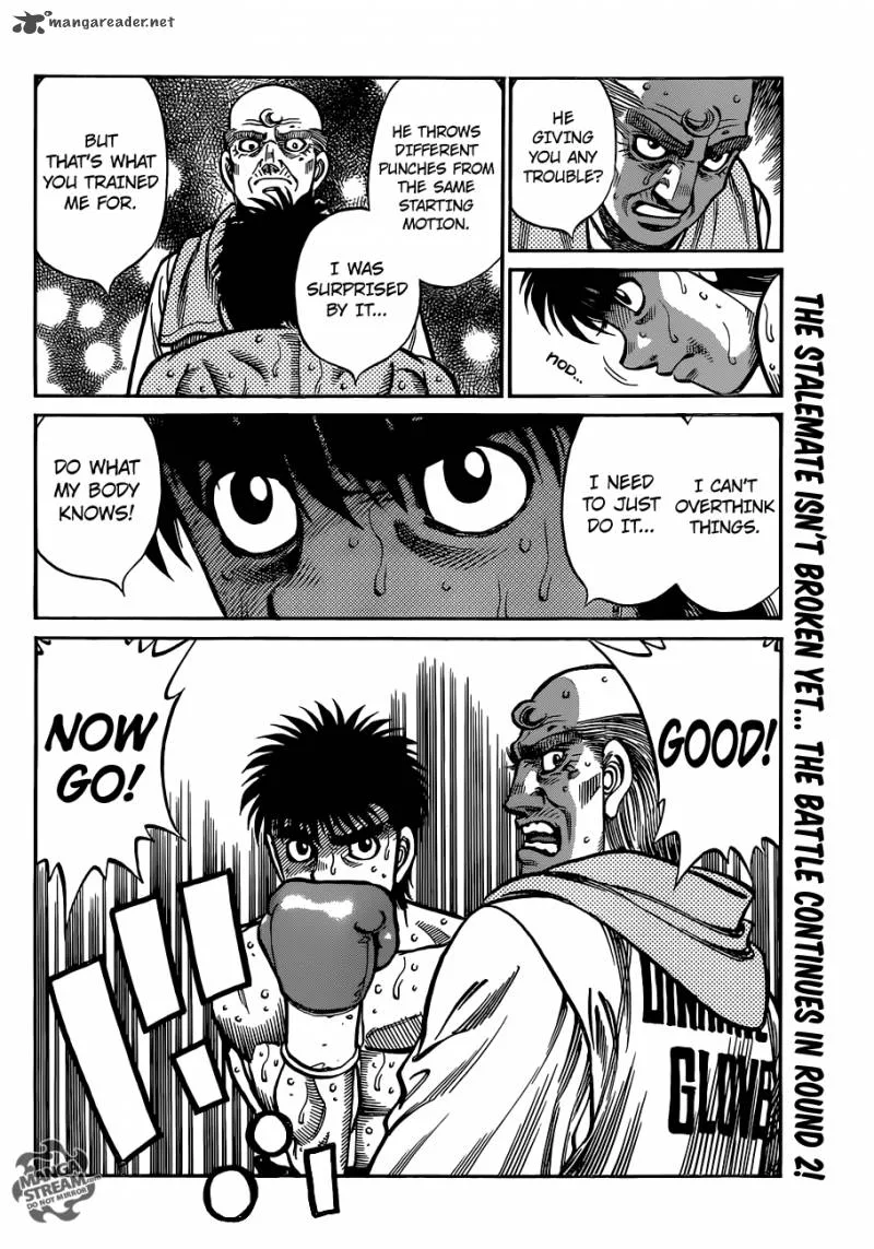 Hajime no Ippo Chapter 1039 page 17
