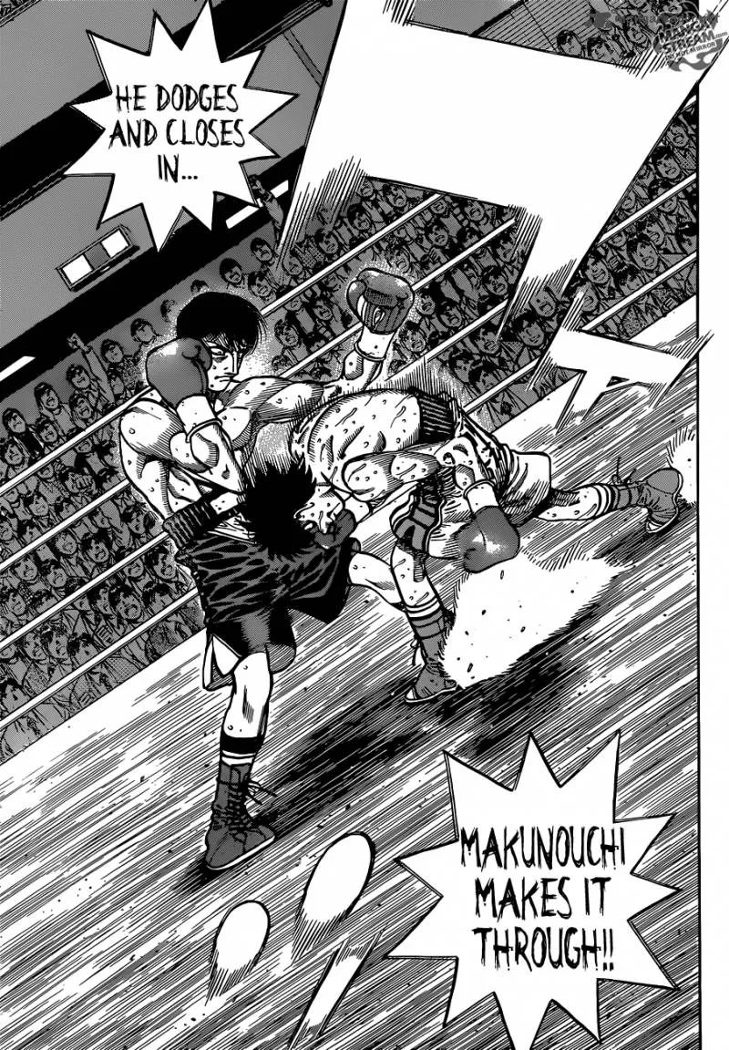Hajime no Ippo Chapter 1039 page 6