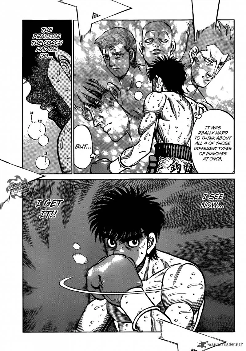 Hajime no Ippo Chapter 1039 page 14