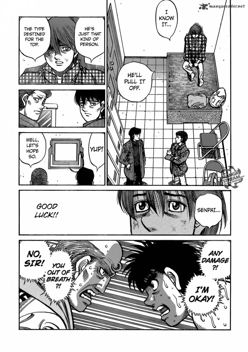 Hajime no Ippo Chapter 1039 page 16