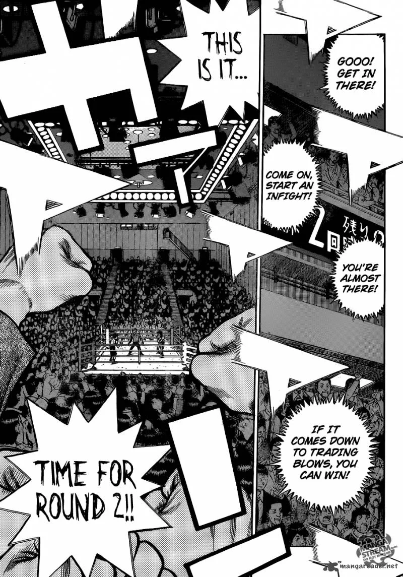 Hajime no Ippo Chapter 1040 page 4