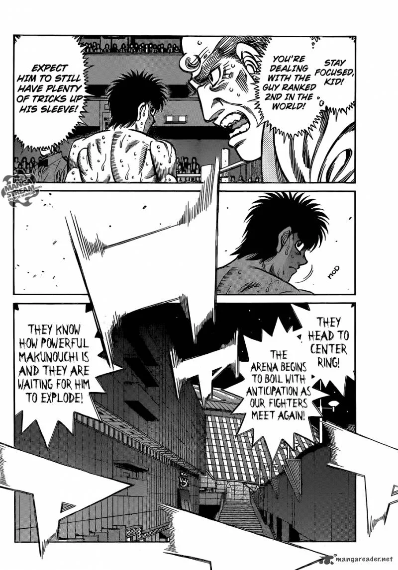 Hajime no Ippo Chapter 1040 page 3