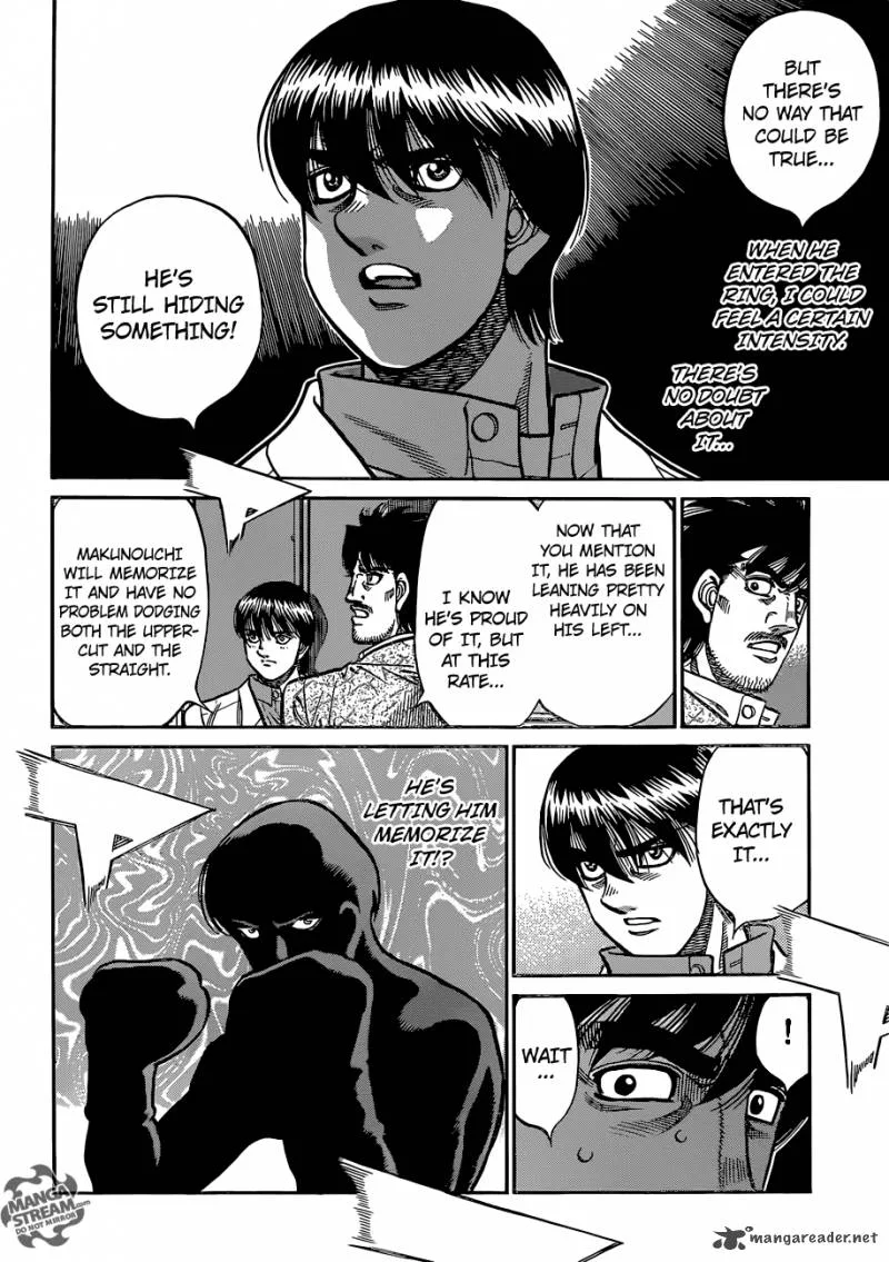 Hajime no Ippo Chapter 1040 page 13