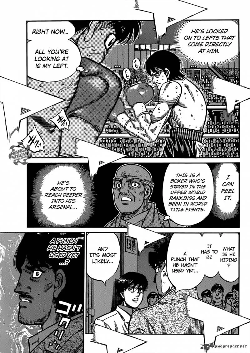 Hajime no Ippo Chapter 1040 page 14