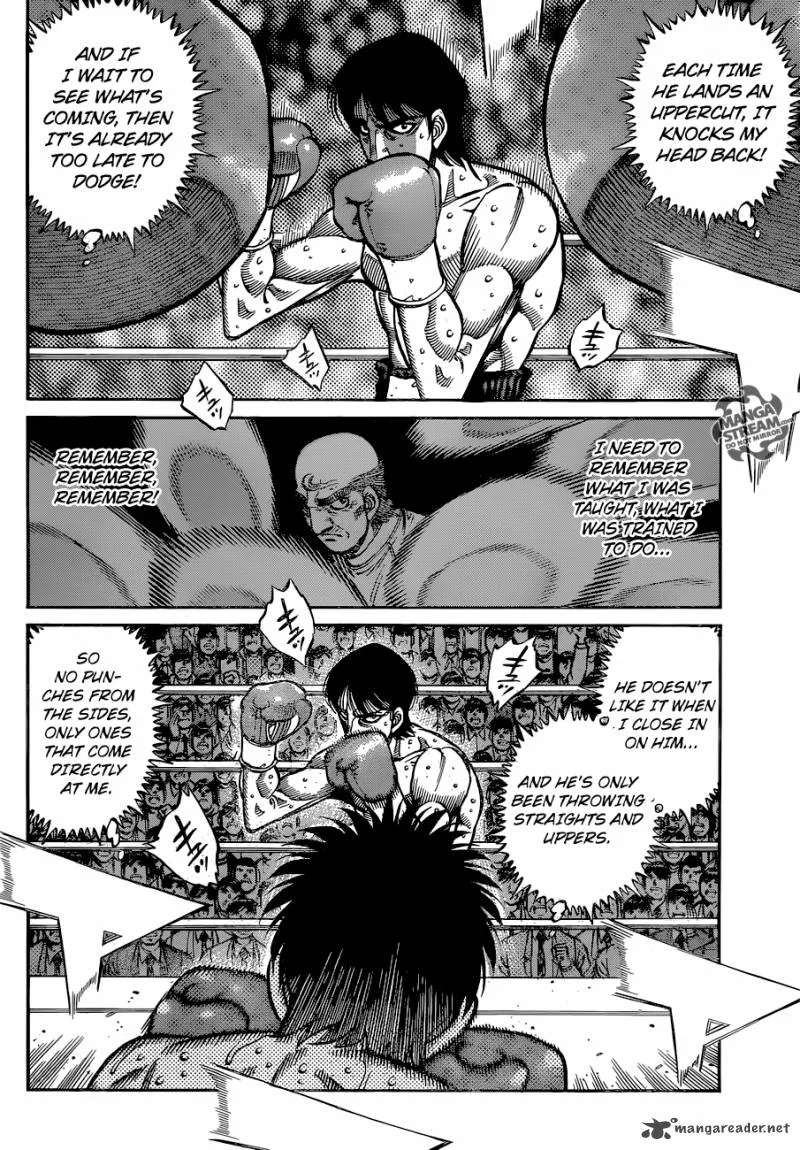 Hajime no Ippo Chapter 1040 page 6
