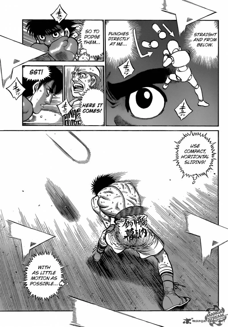 Hajime no Ippo Chapter 1040 page 7