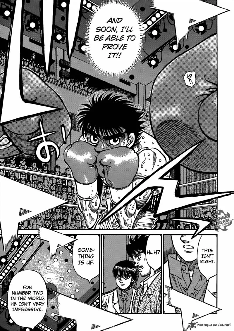 Hajime no Ippo Chapter 1040 page 12