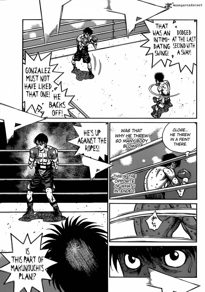 Hajime no Ippo Chapter 1041 page 13