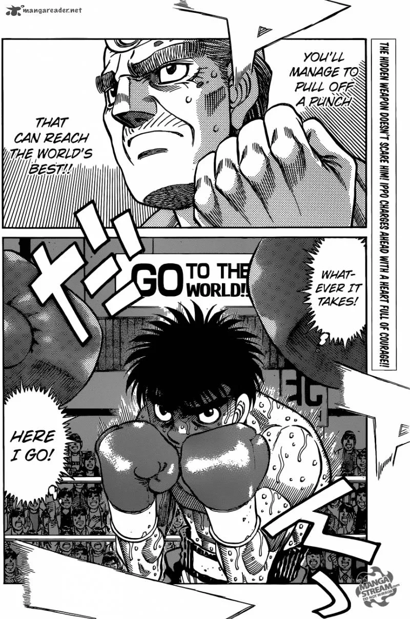 Hajime no Ippo Chapter 1042 page 16