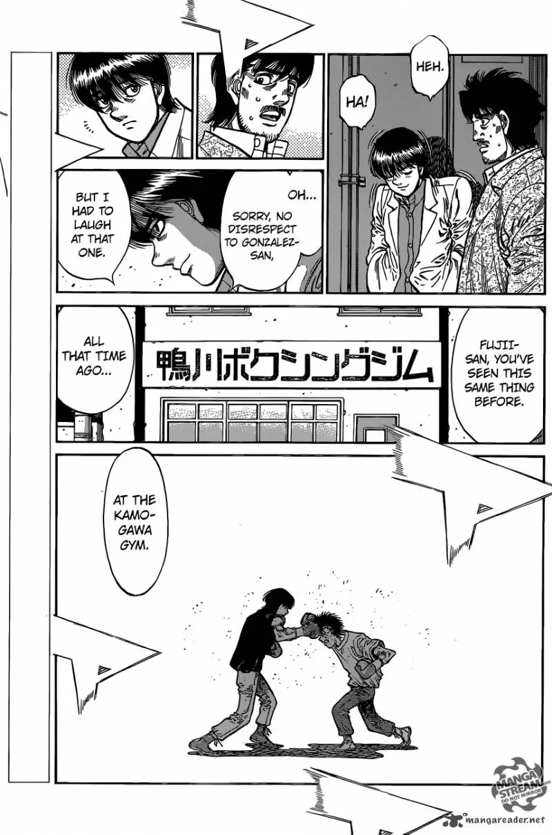 Hajime no Ippo Chapter 1042 page 13
