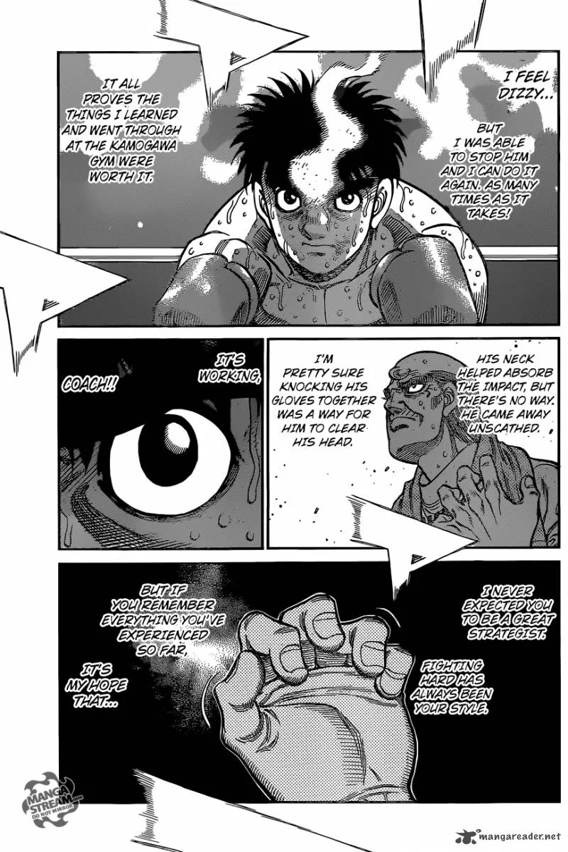 Hajime no Ippo Chapter 1042 page 15