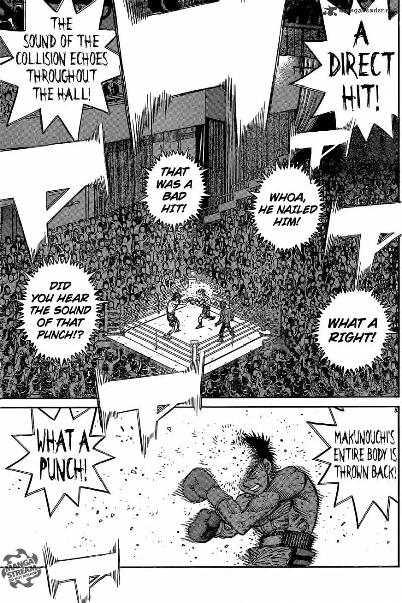 Hajime no Ippo Chapter 1042 page 8