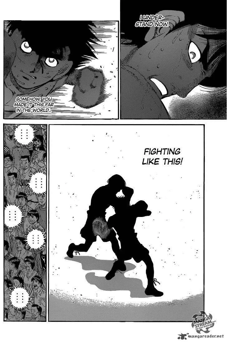 Hajime no Ippo Chapter 1043 page 14