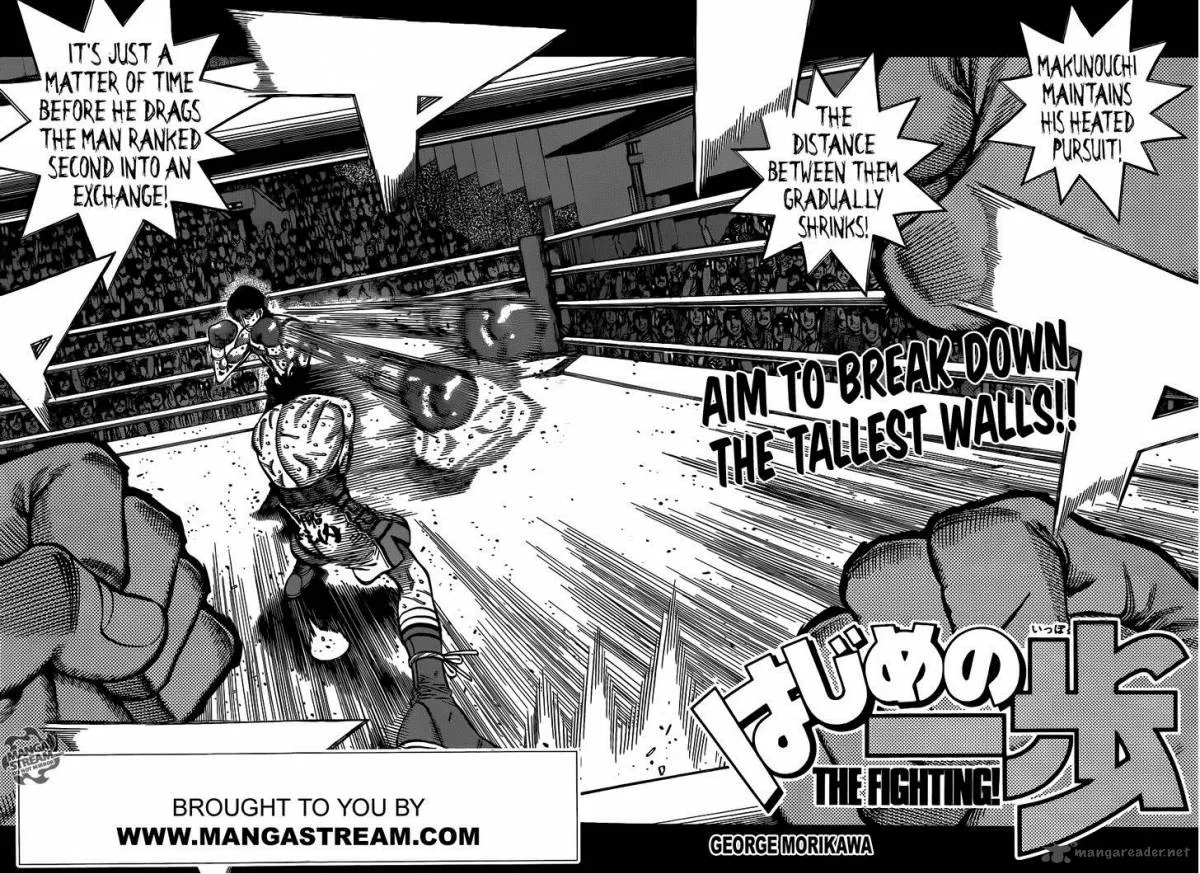 Hajime no Ippo Chapter 1043 page 2