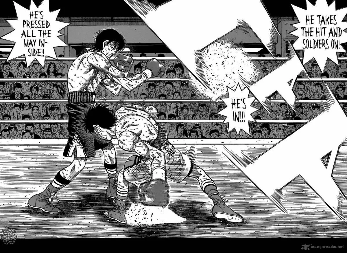 Hajime no Ippo Chapter 1043 page 13