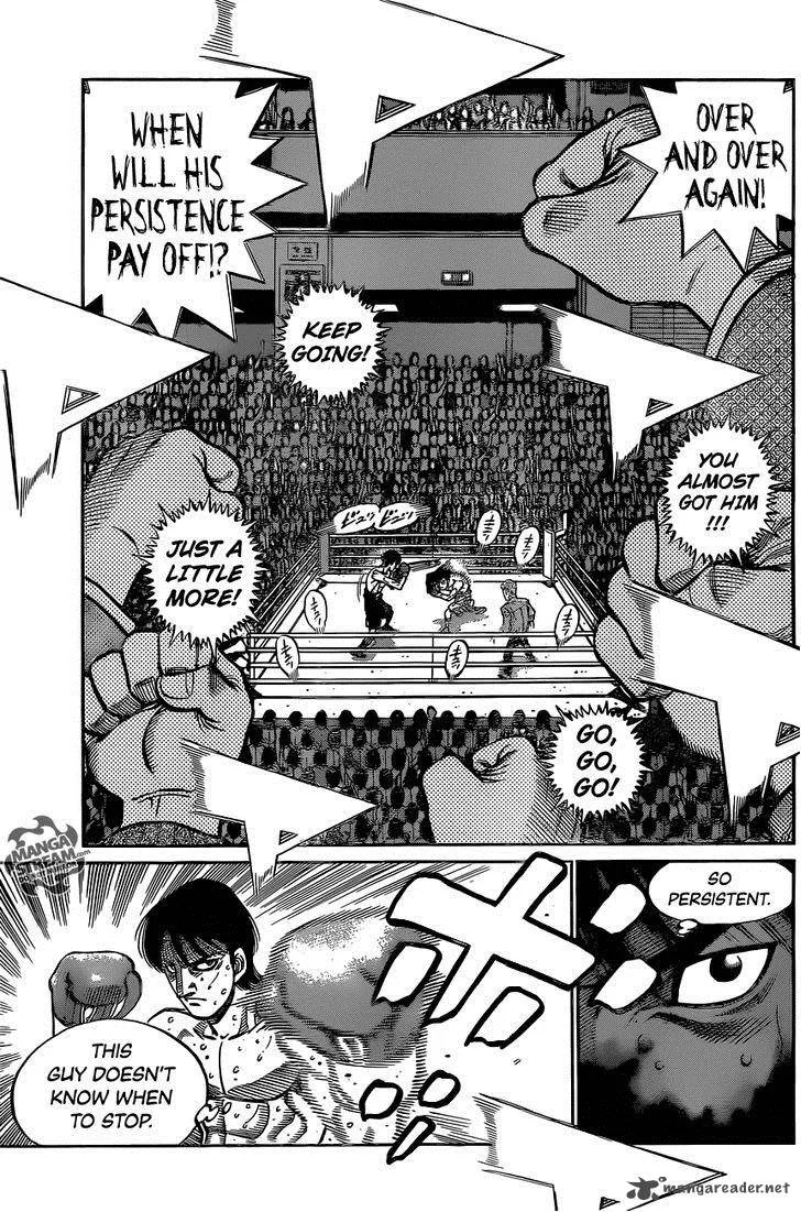 Hajime no Ippo Chapter 1043 page 4
