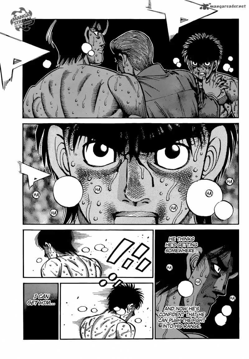 Hajime no Ippo Chapter 1045 page 12