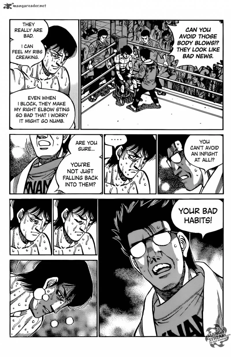 Hajime no Ippo Chapter 1045 page 14