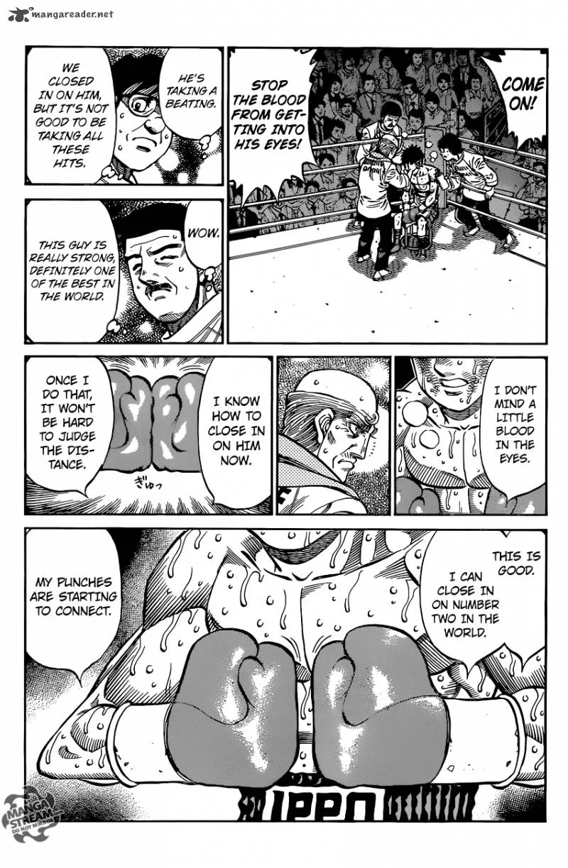 Hajime no Ippo Chapter 1045 page 16