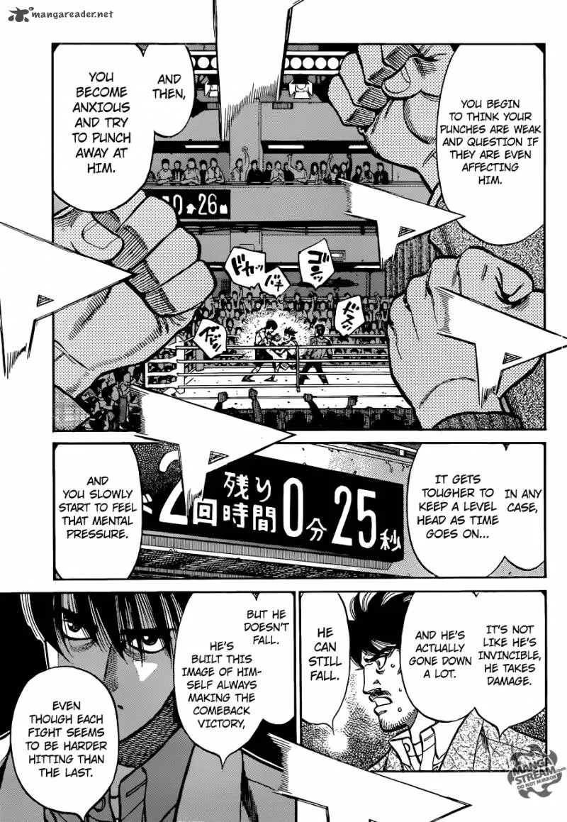 Hajime no Ippo Chapter 1045 page 8